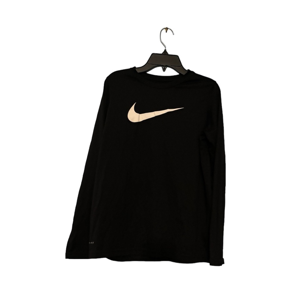 Nike Dri-Fit Black Long Sleeve T-Shirt Boys XL